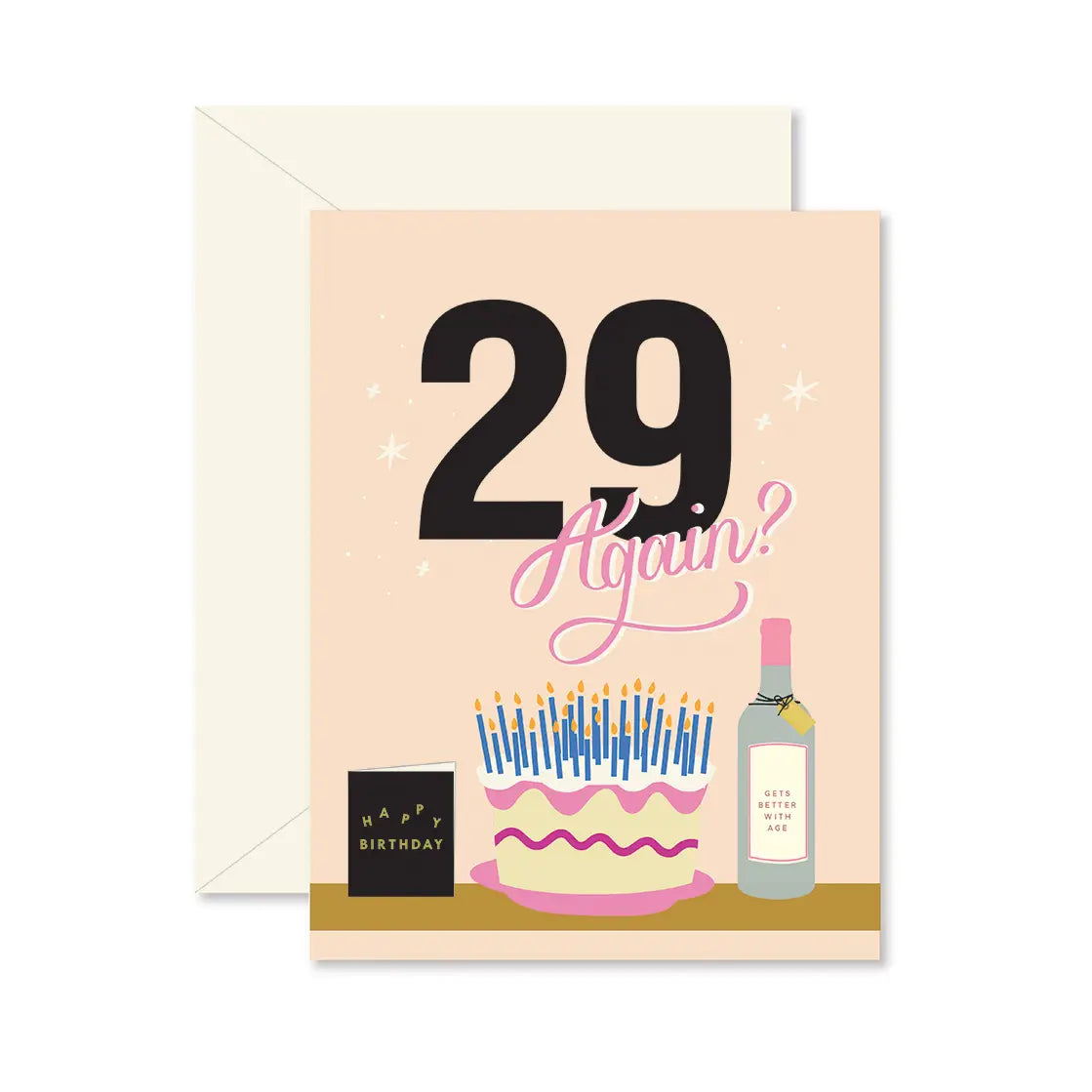29 Again Greeting Card