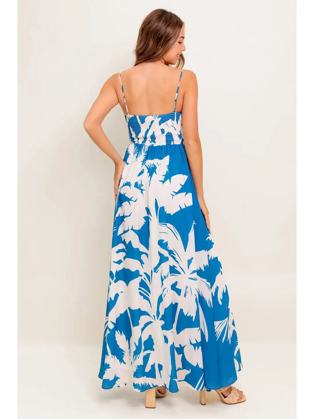 Rylee Printed Woven Maxi Dress