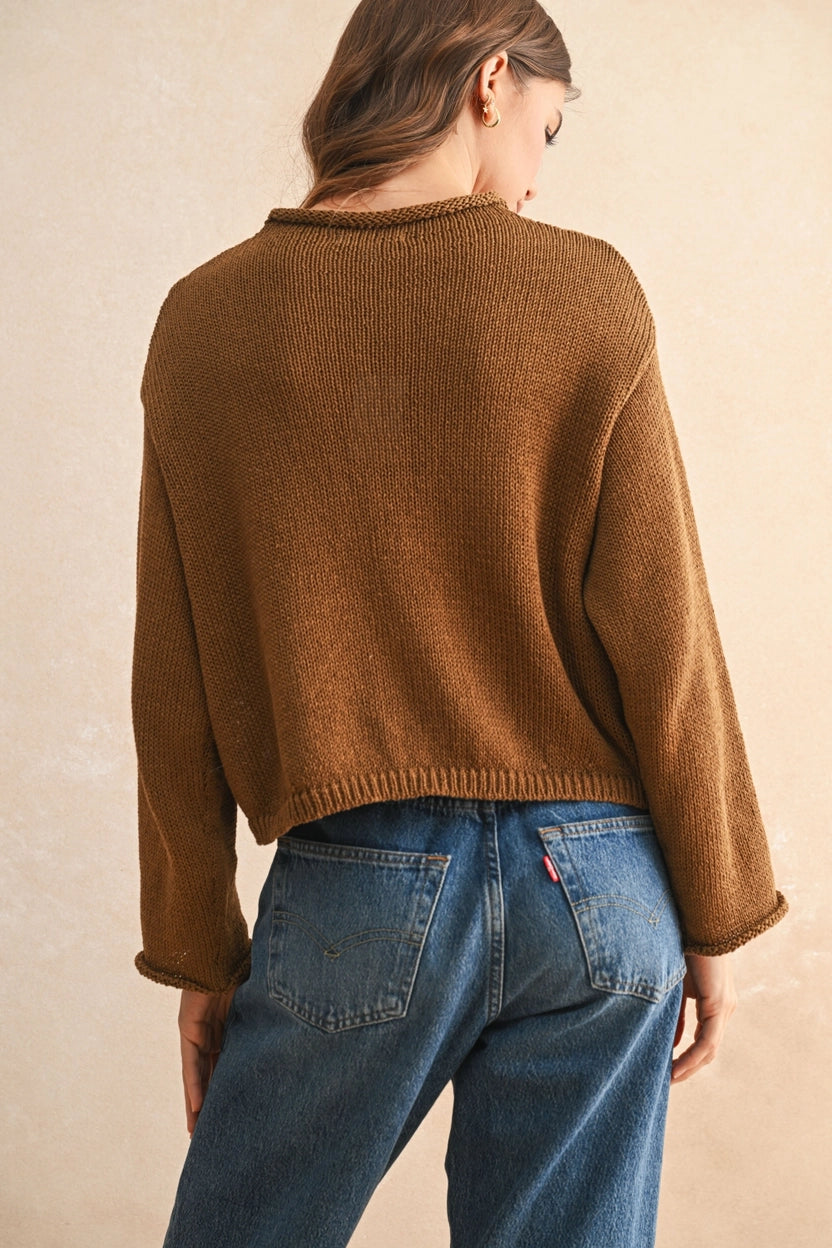 Sterling Button Front Cardigan