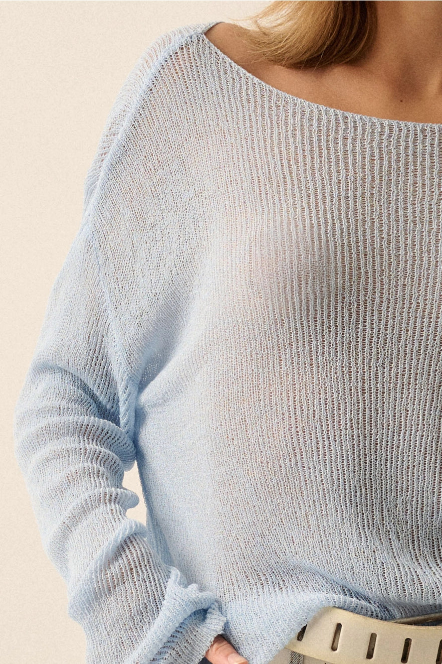 Hanna Lightweight Knit Sweater
