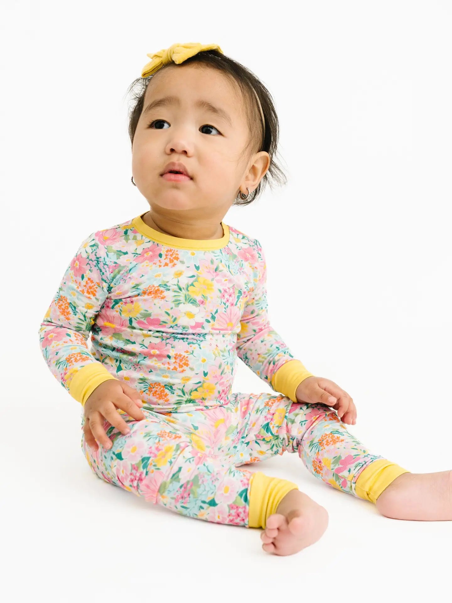 Garden Floral Bamboo Set