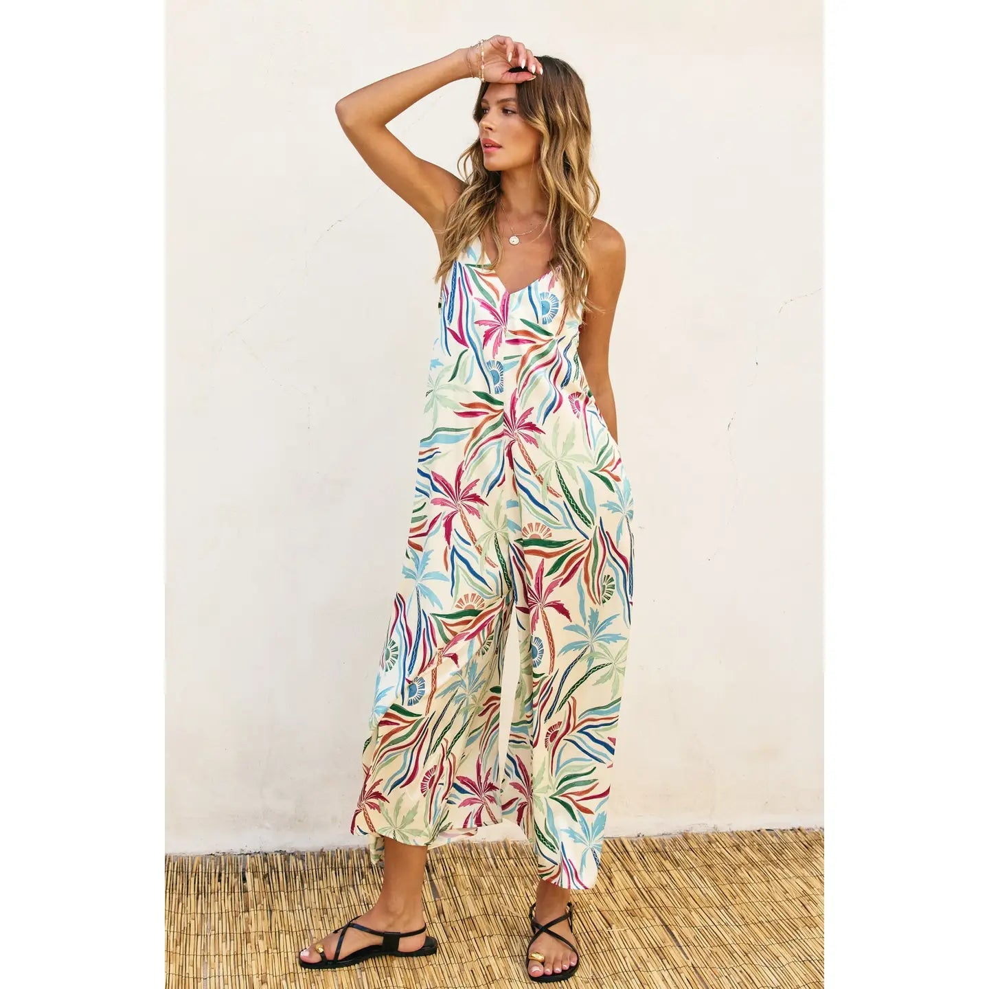 Lea Tie Back Jumpsuit