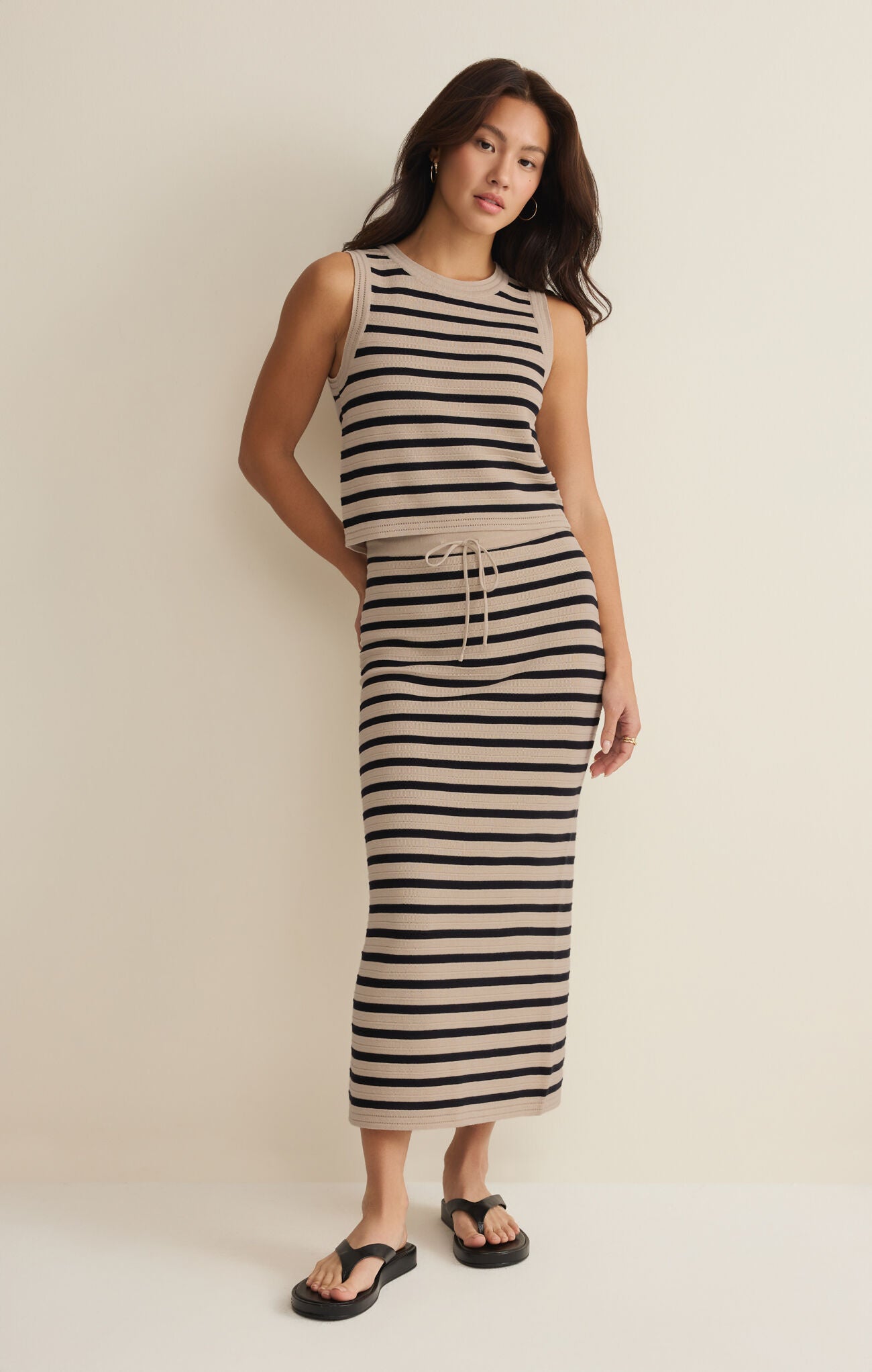 Emori Striped Skirt