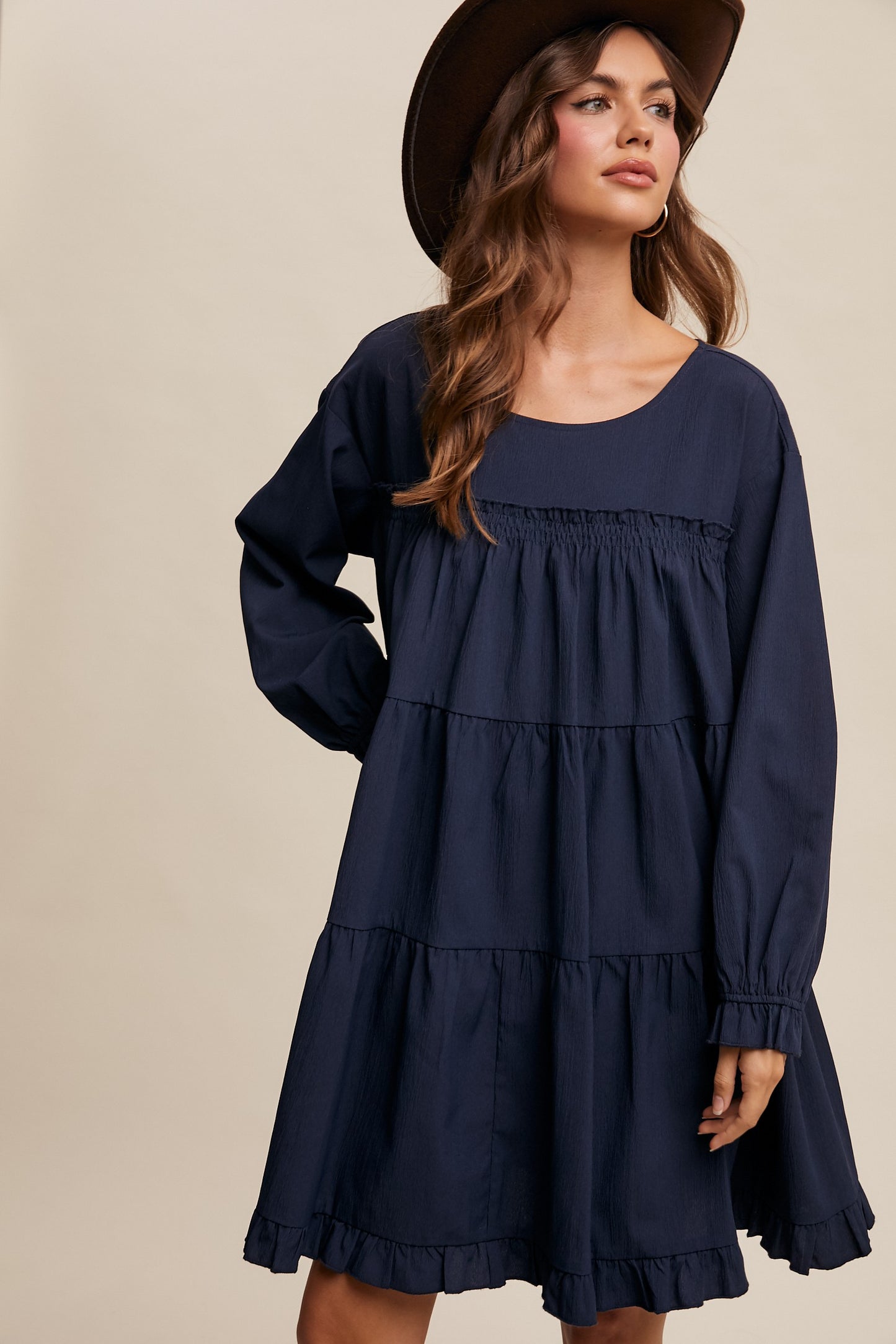 Miranda Flowy Tiered Dress