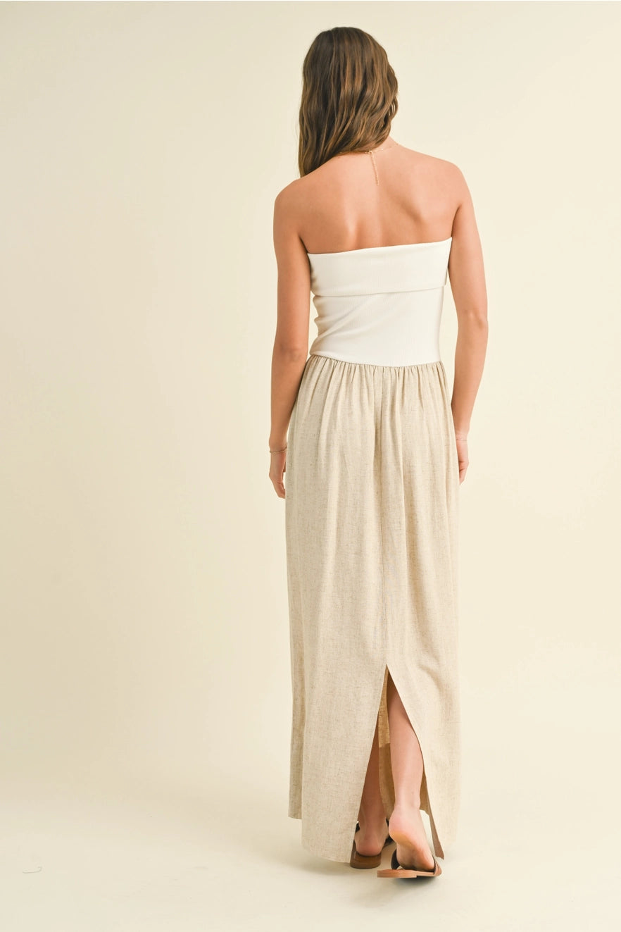 Khloe Strapless Maxi Dress