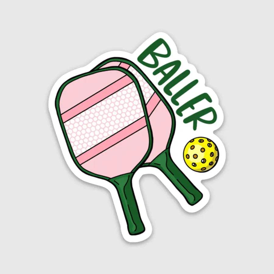 Pickleball Sticker
