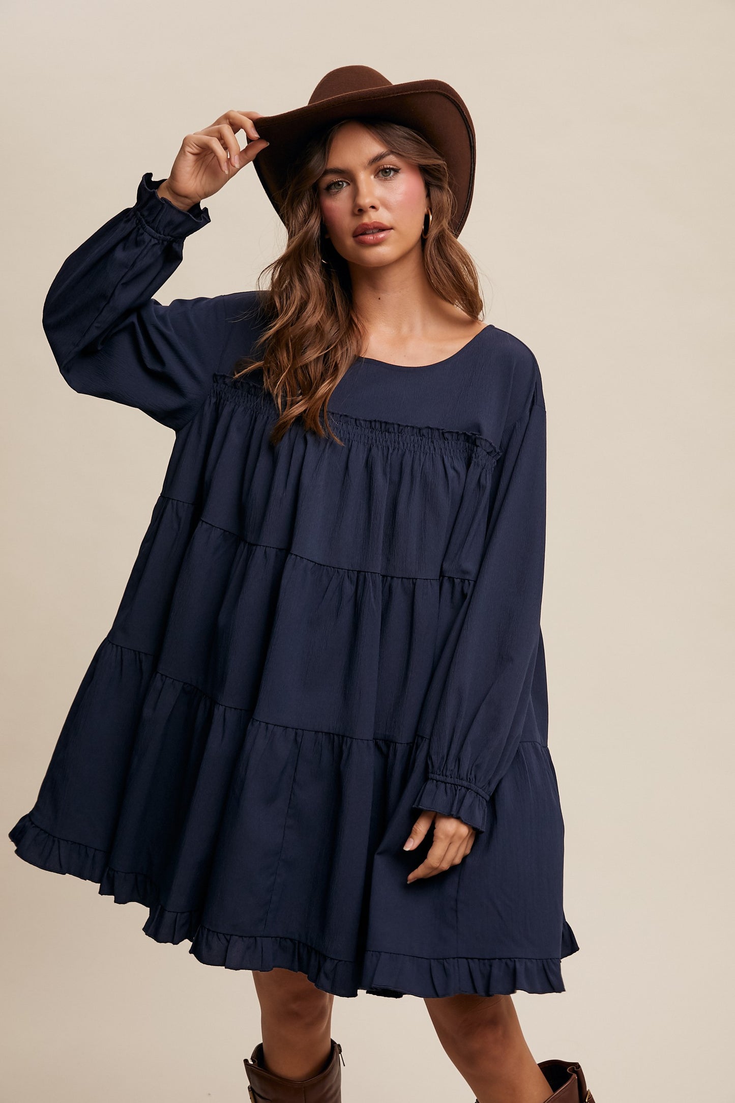 Miranda Flowy Tiered Dress