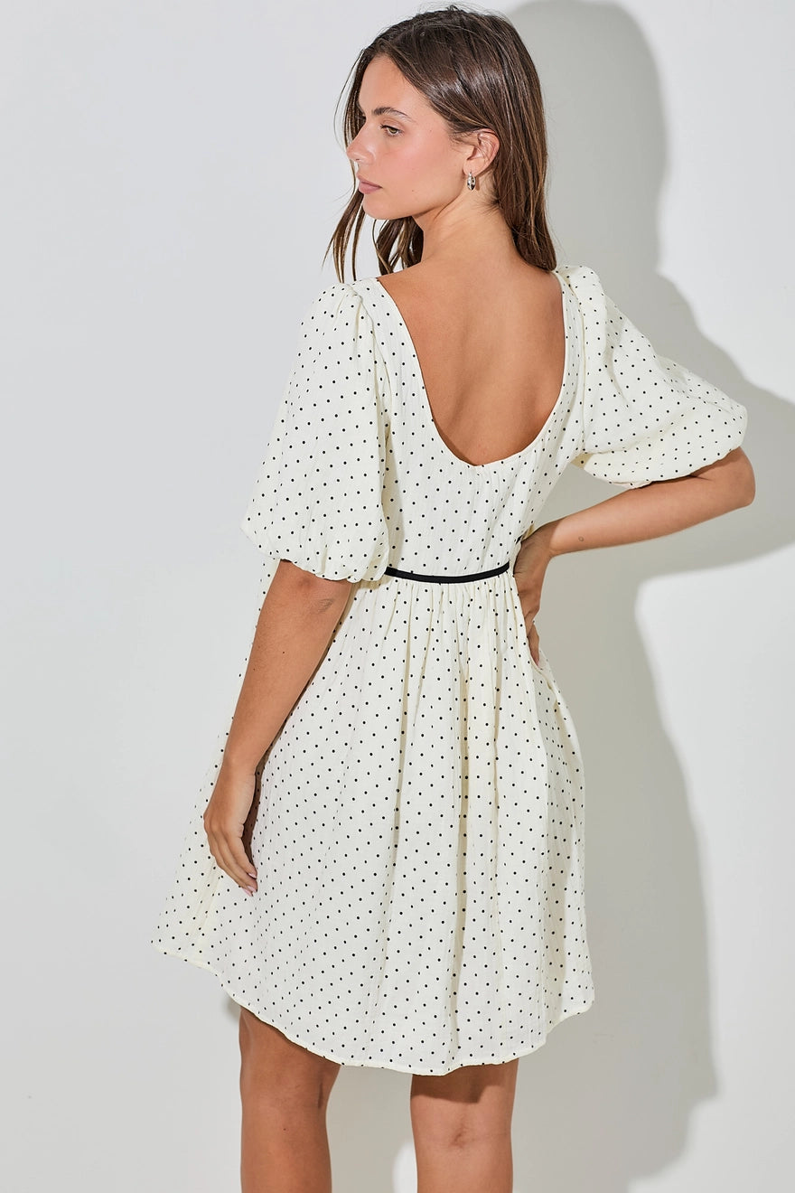 Esme Polkadot Mini Dress