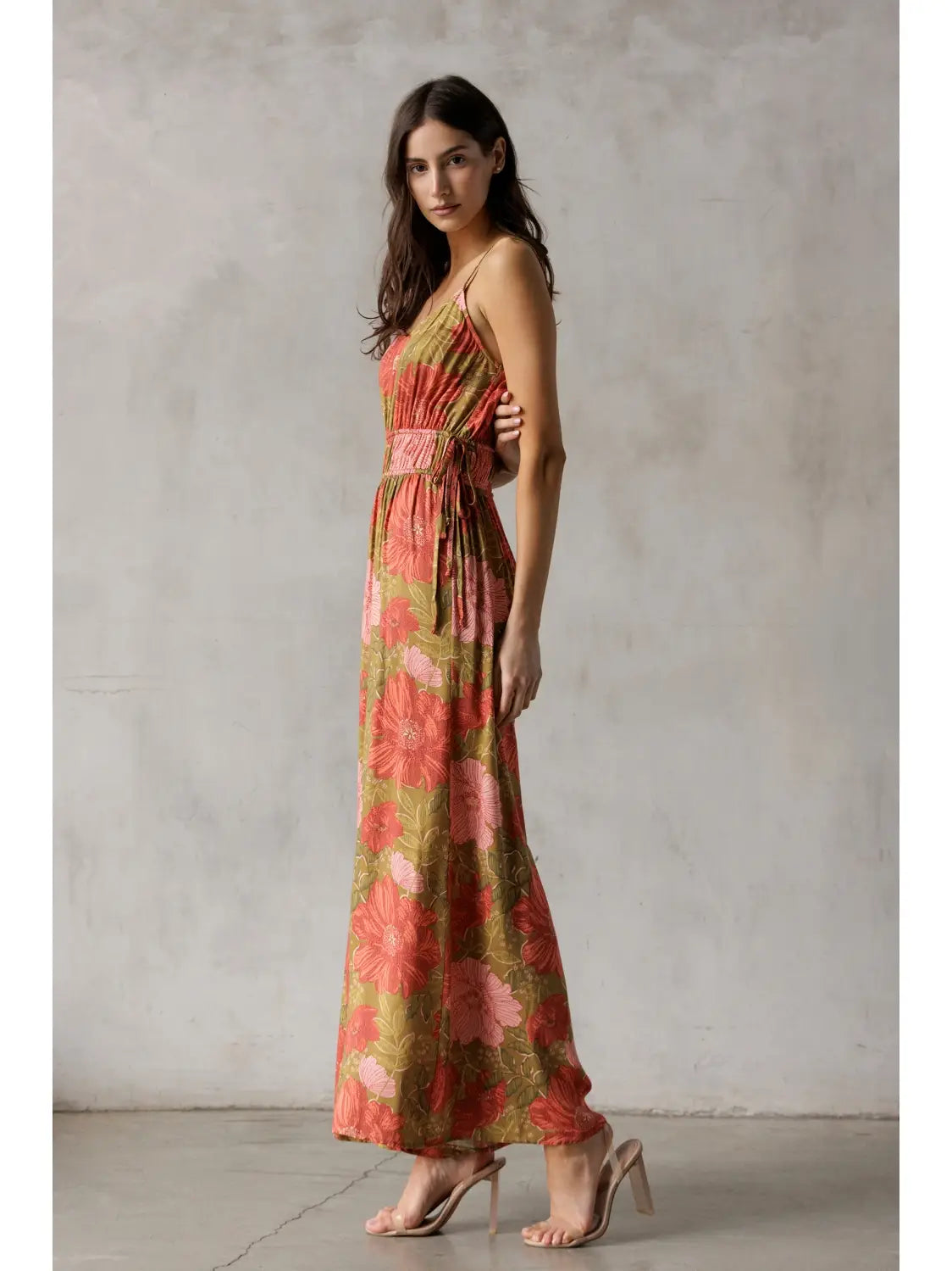 Millicent Woven Floral Jumpsuit