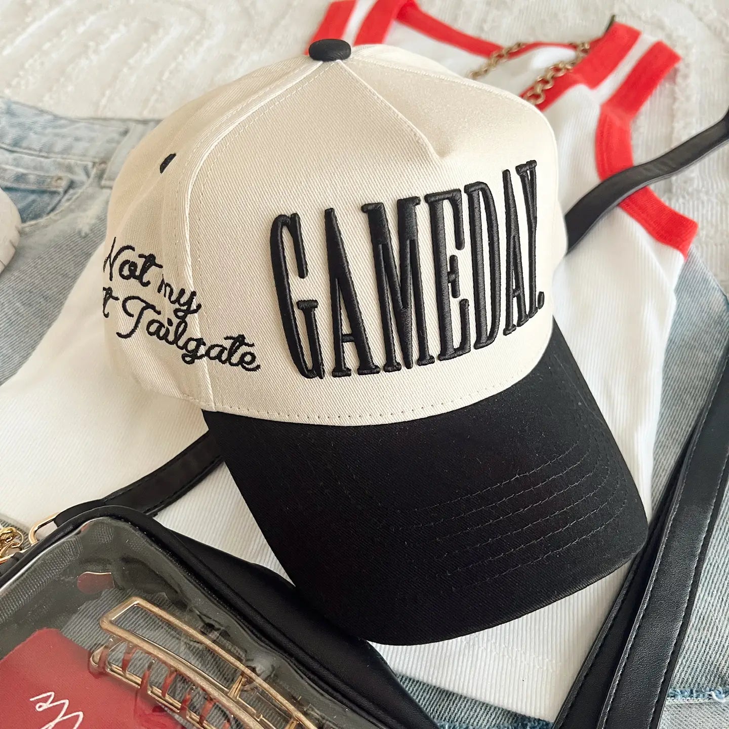 Gameday Embroidered Trucker Hat