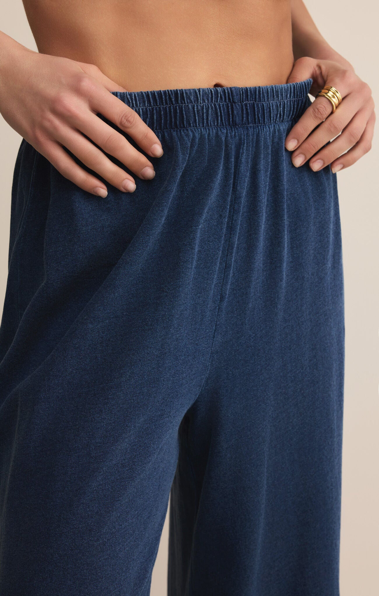 Liz Jersey Denim Pant