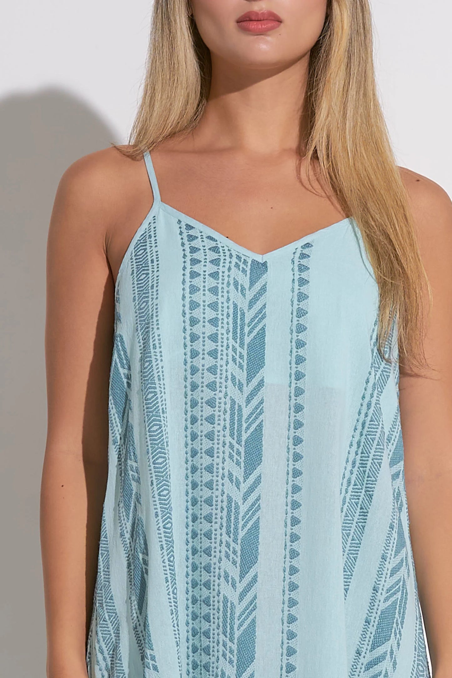 Ayla Textured Woven Maxi Dress