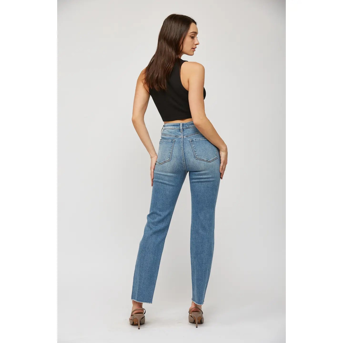 Kiara Super High Rise Straight Leg