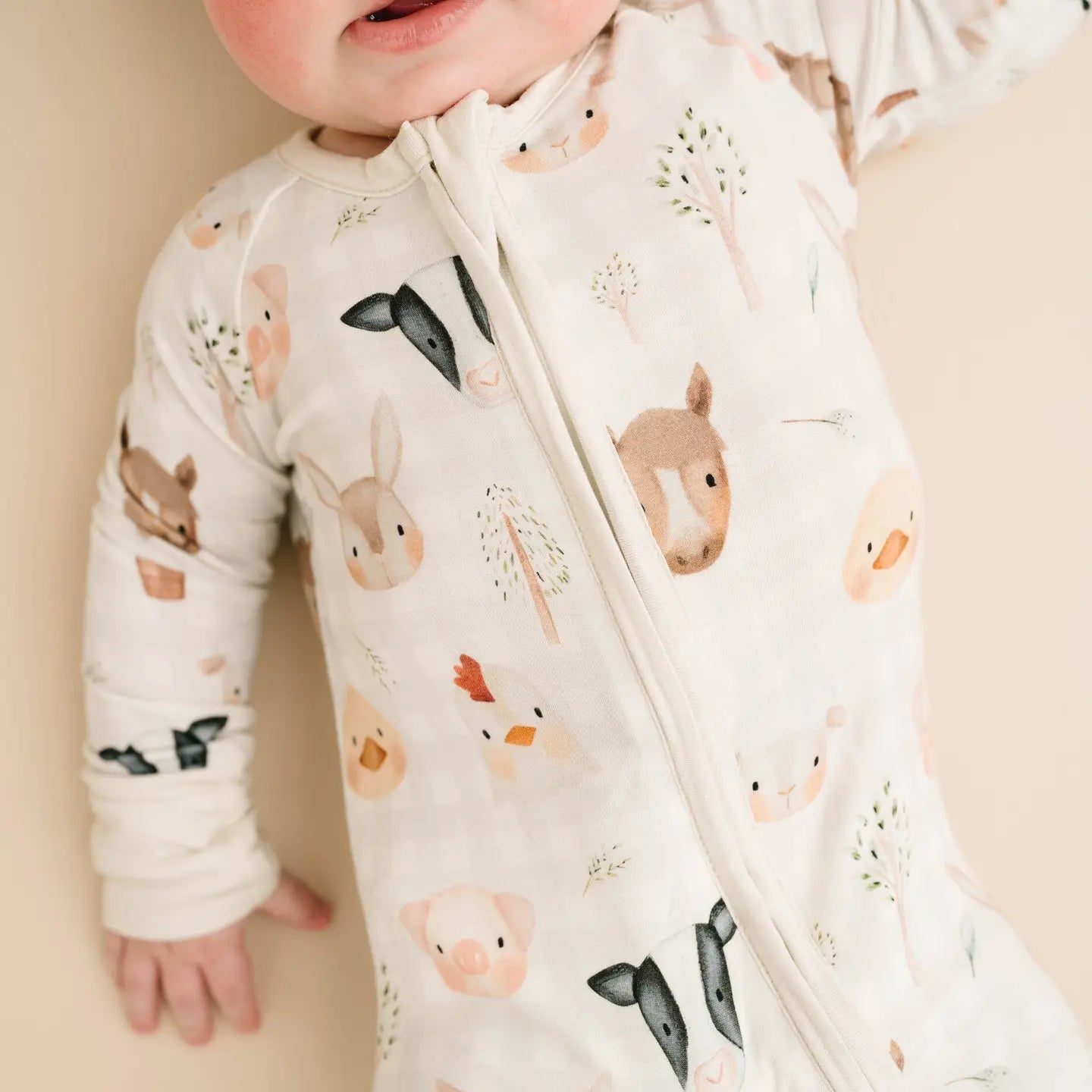 Farm Animal Bamboo Sleeper