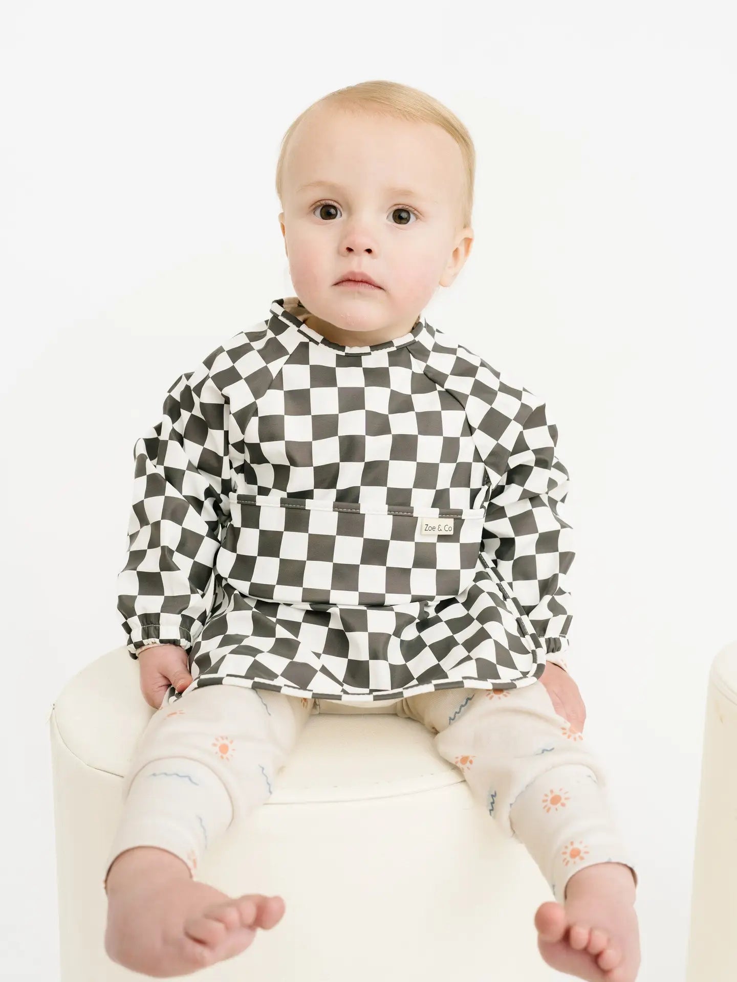 Checkered Bib