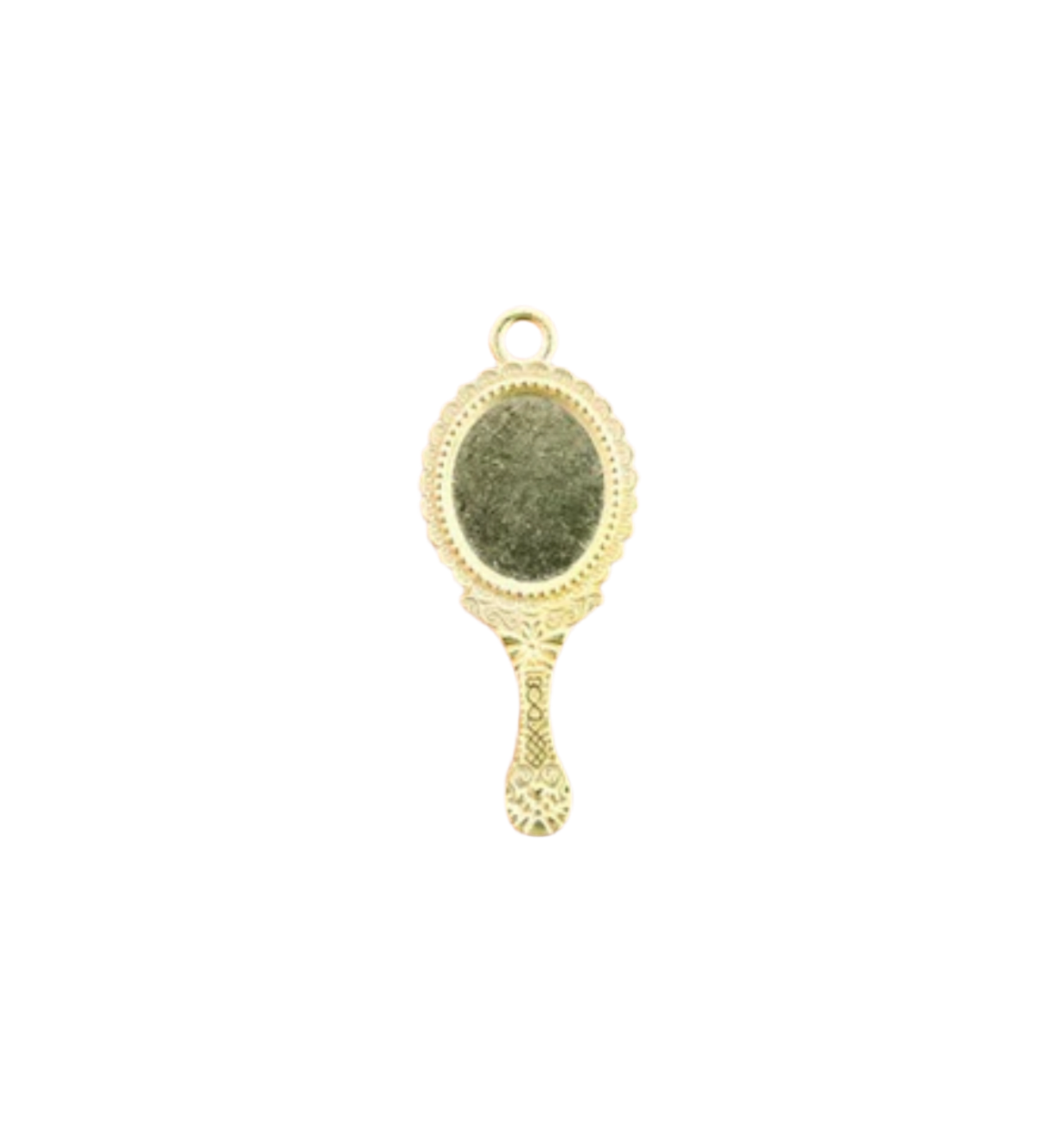 Antique Mirror Charm