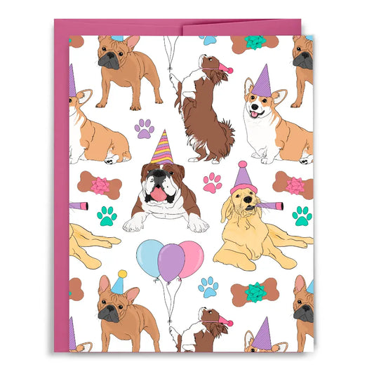Birthday Dog Greeting Card
