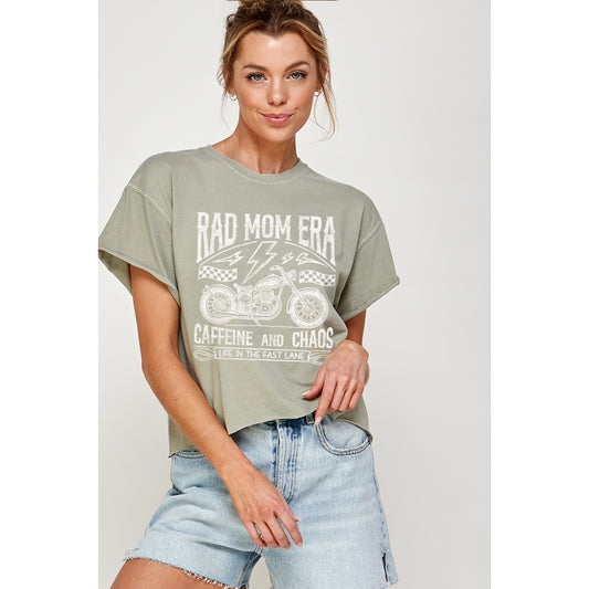 Rad Mom Era Vintage Graphic Tee