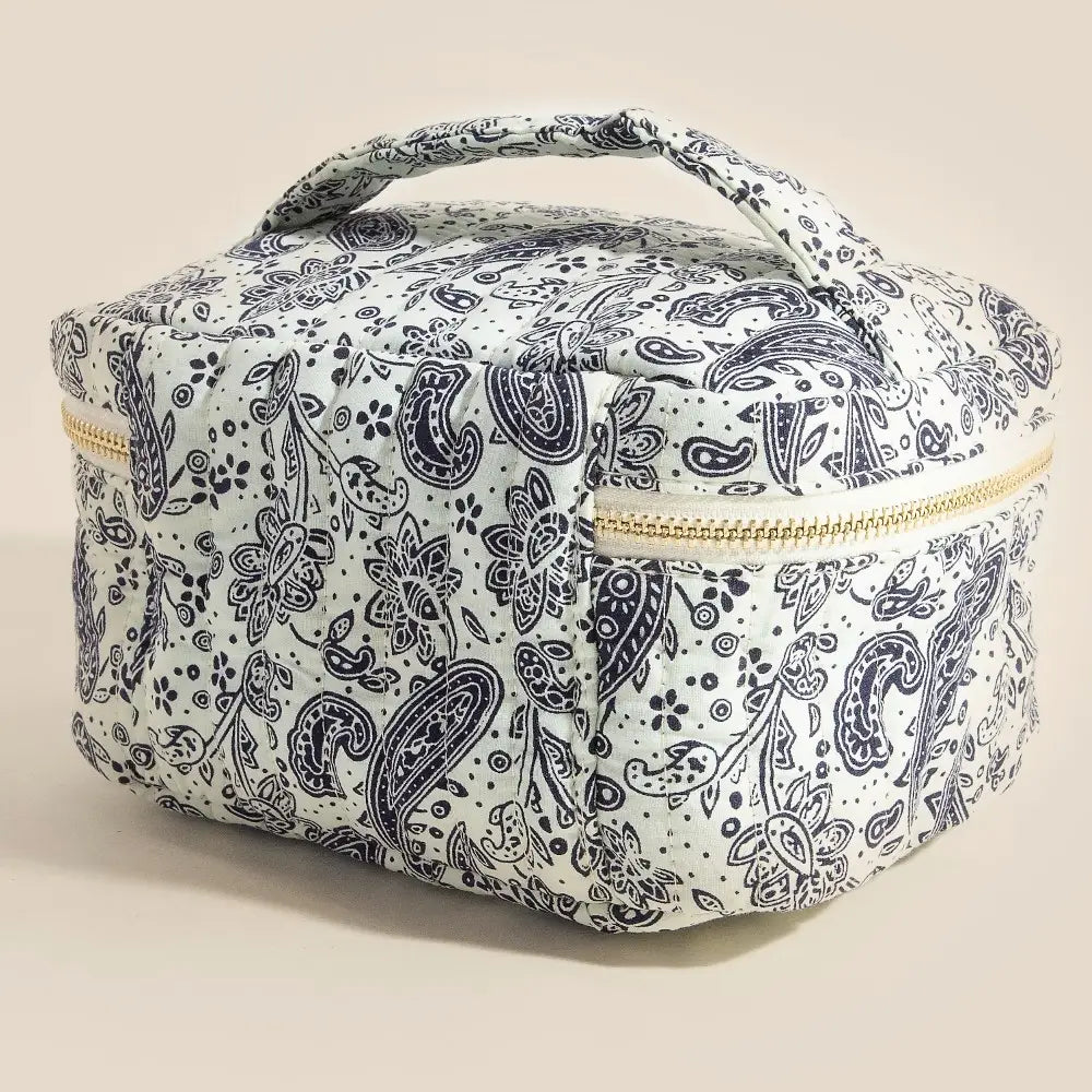 Paisley Pattern Cosmetic Bag