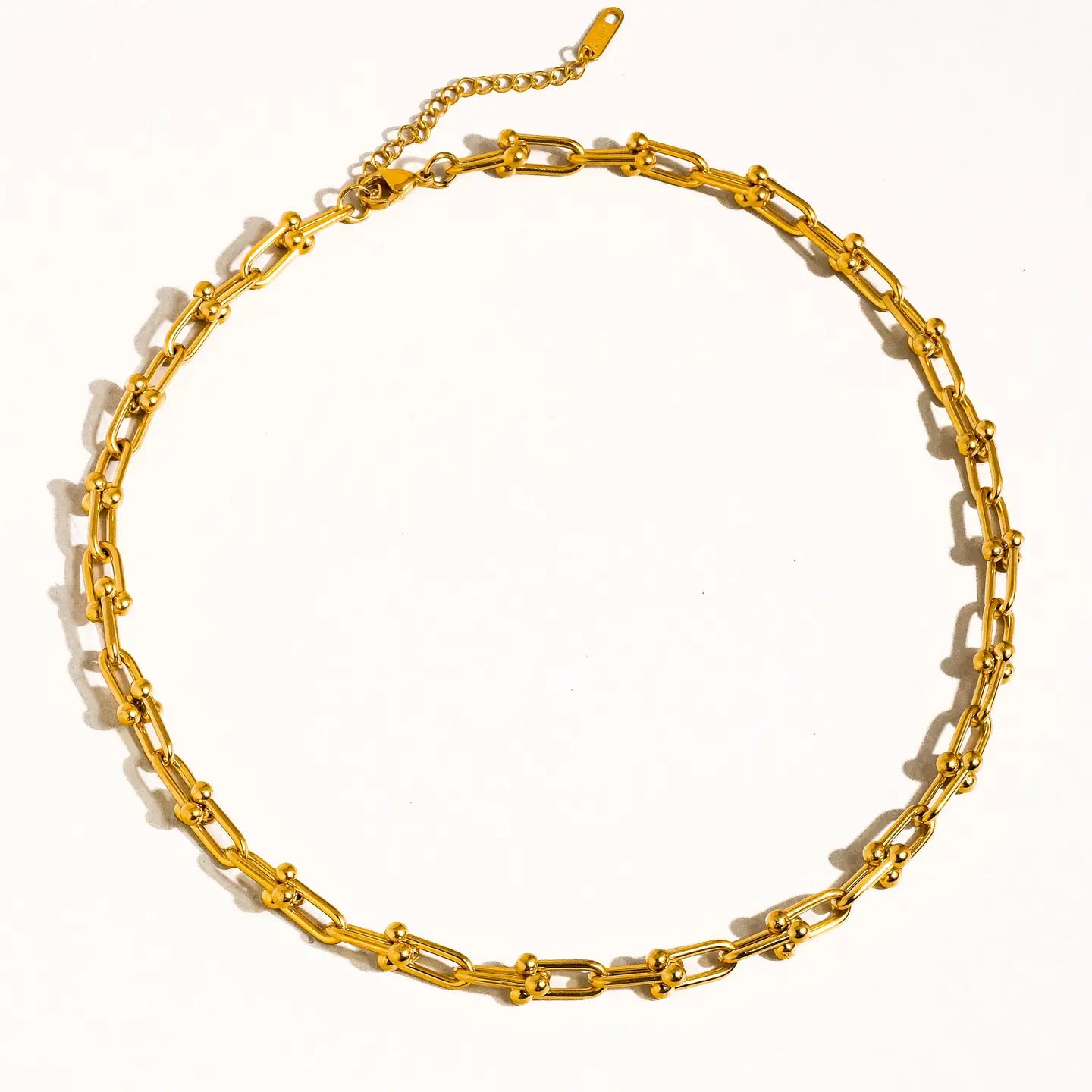 18K Gold Non-Tarnish Bold Chain Necklace