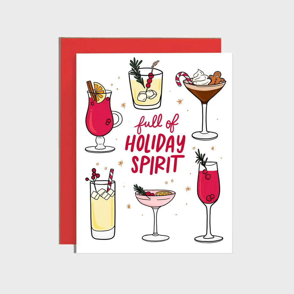 Holiday Spirit Greeting Card