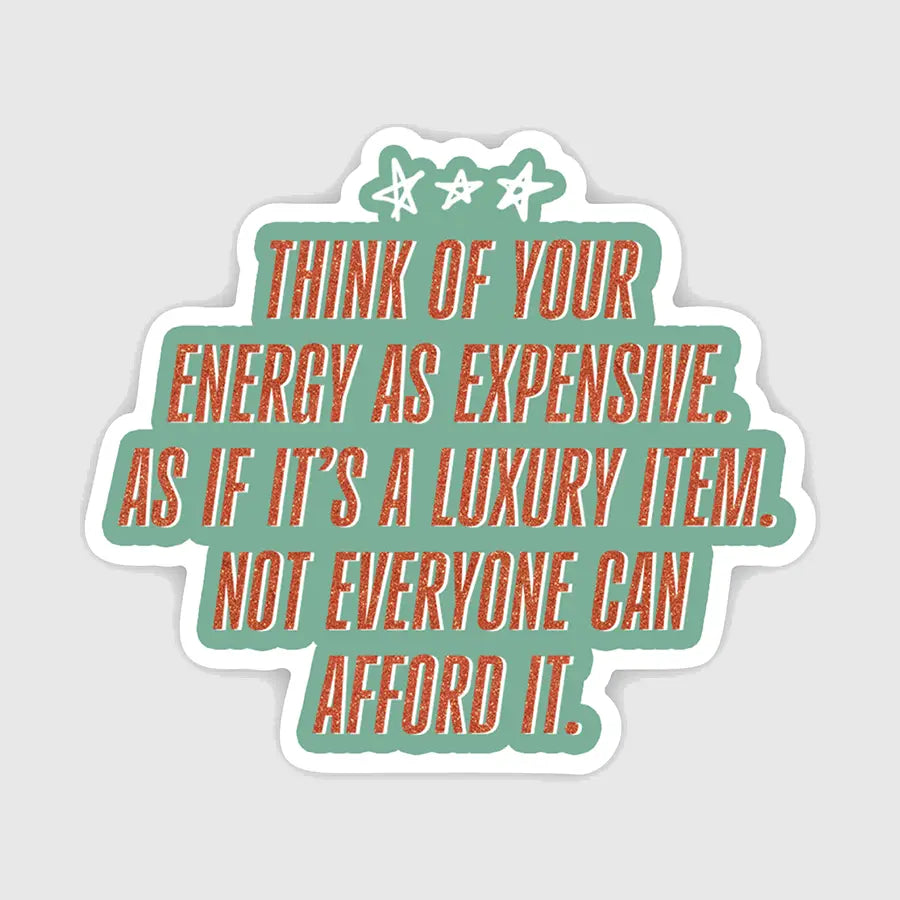 Think of Your Energy Taylor Swift Sticker