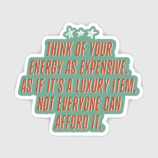 Think of Your Energy Taylor Swift Sticker