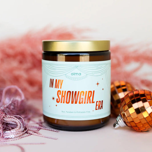 In My Showgirl Era Taylor Swift Candle