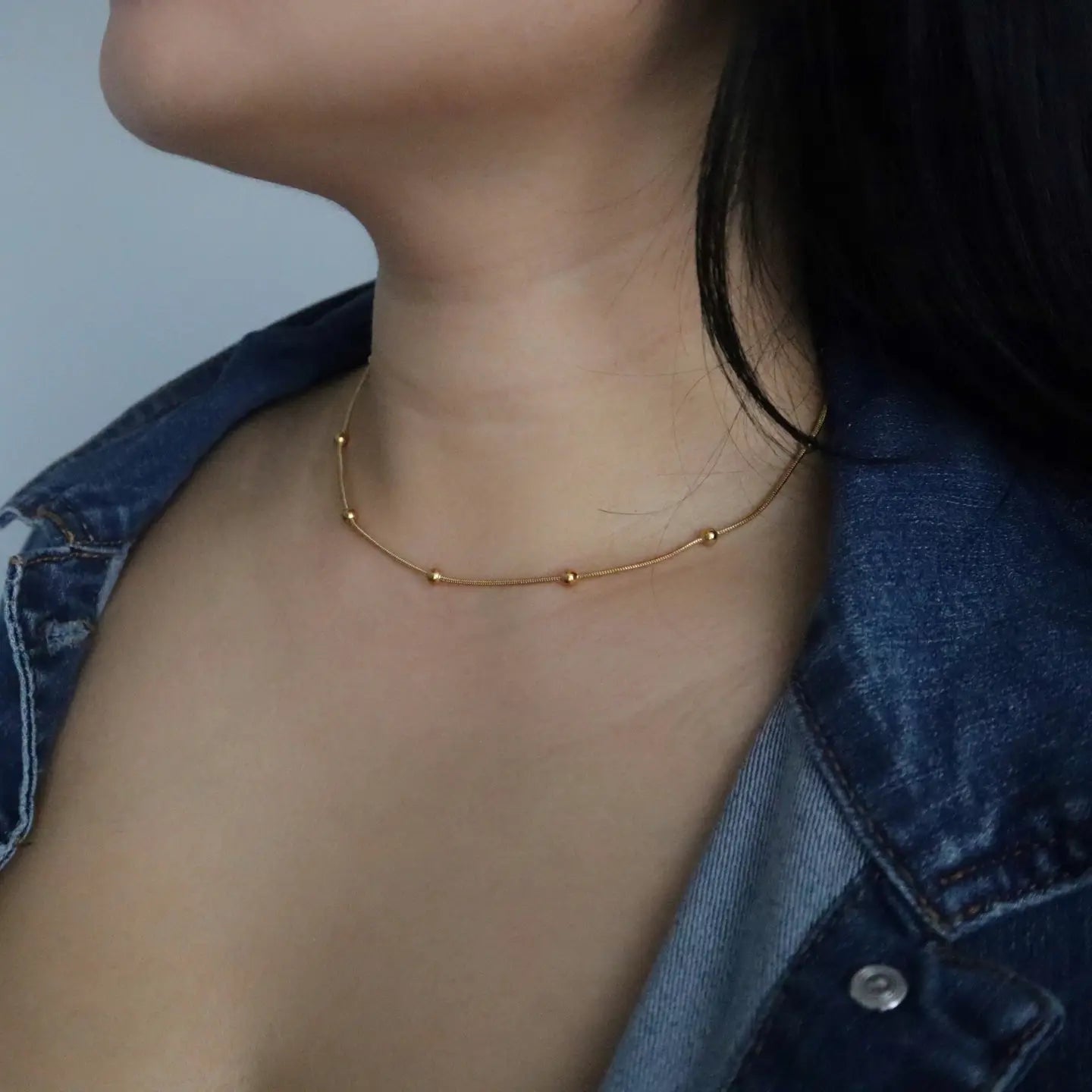 Satellite Layering Necklace