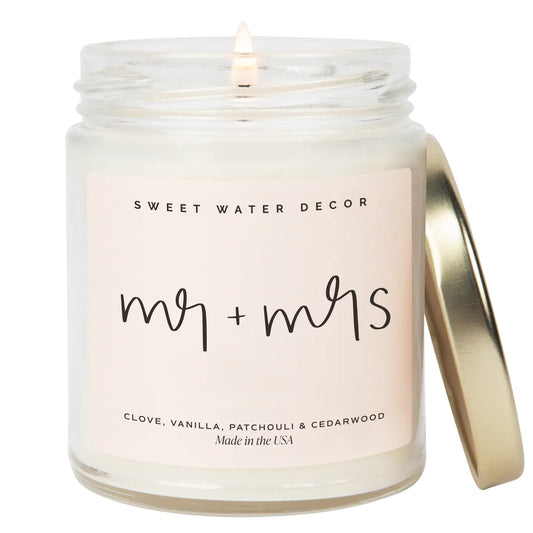 Mr. and Mrs. Soy Candle