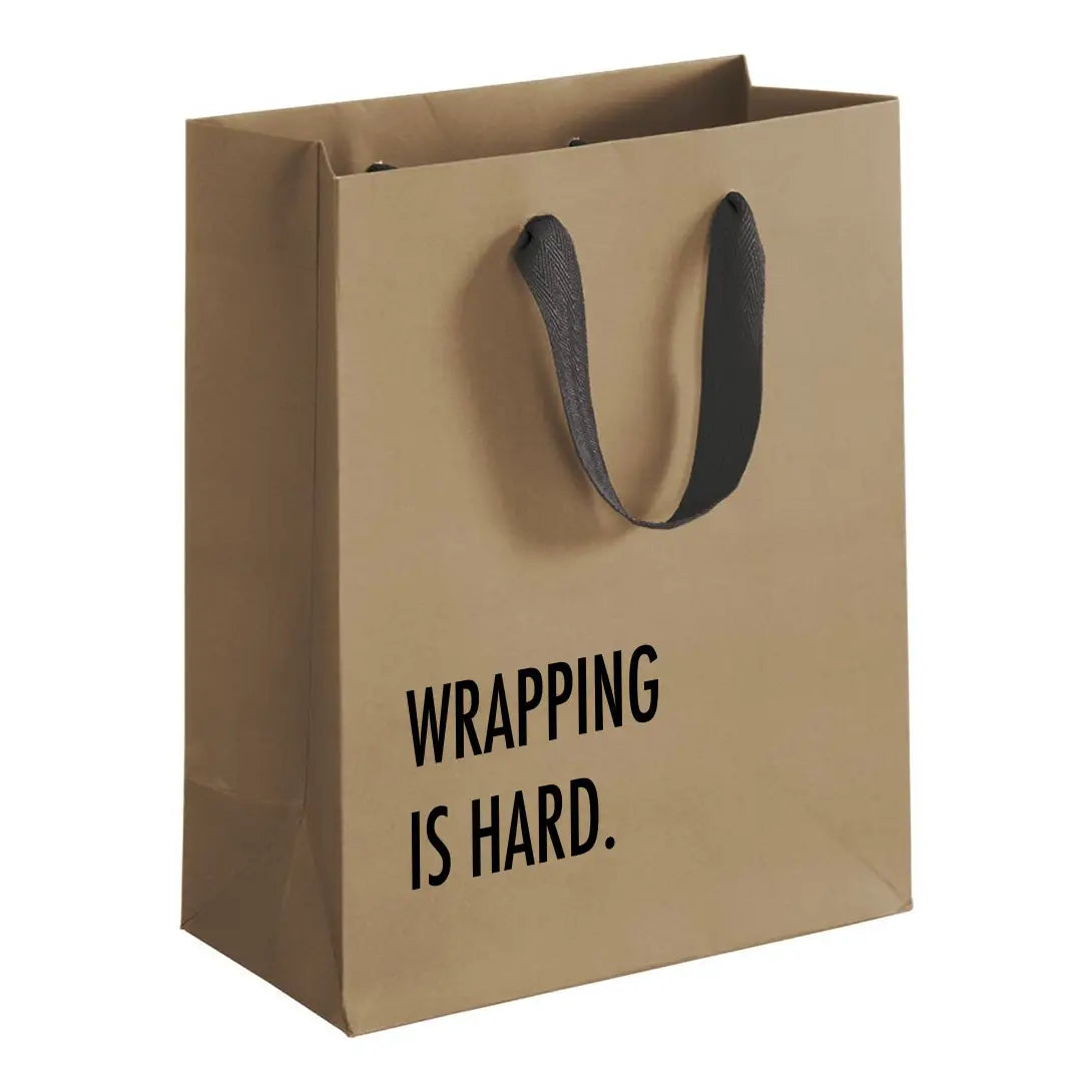 Wrapping is Hard Gift Bag