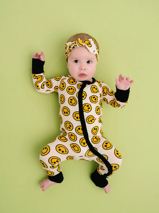 Happy Face Bamboo Sleeper