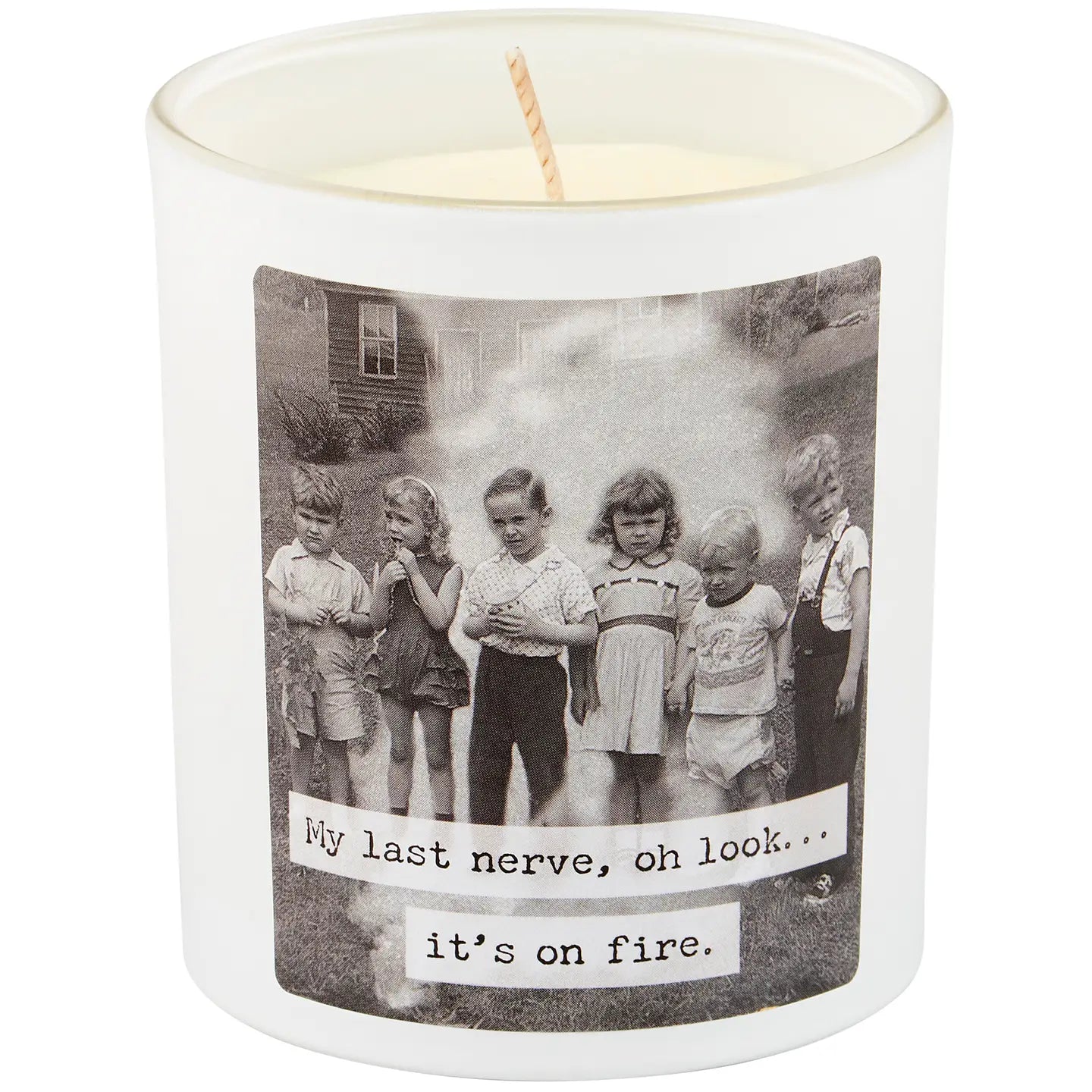 Trash Talk Funny Candles