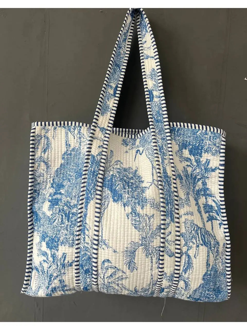 Baroque Handmade Quilted Tote Bag