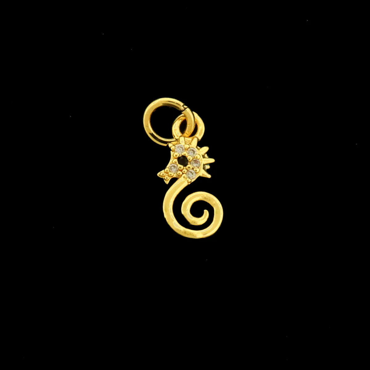 14k Sea Horse Charm