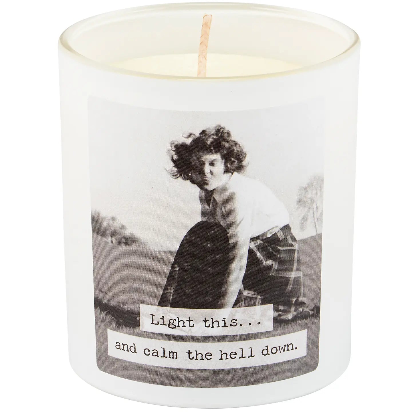 Trash Talk Funny Candles