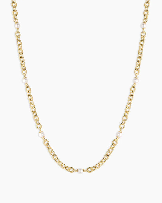 Finley Pearl Dot Necklace