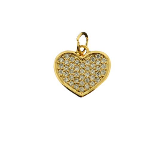 14k Heart Love Charm