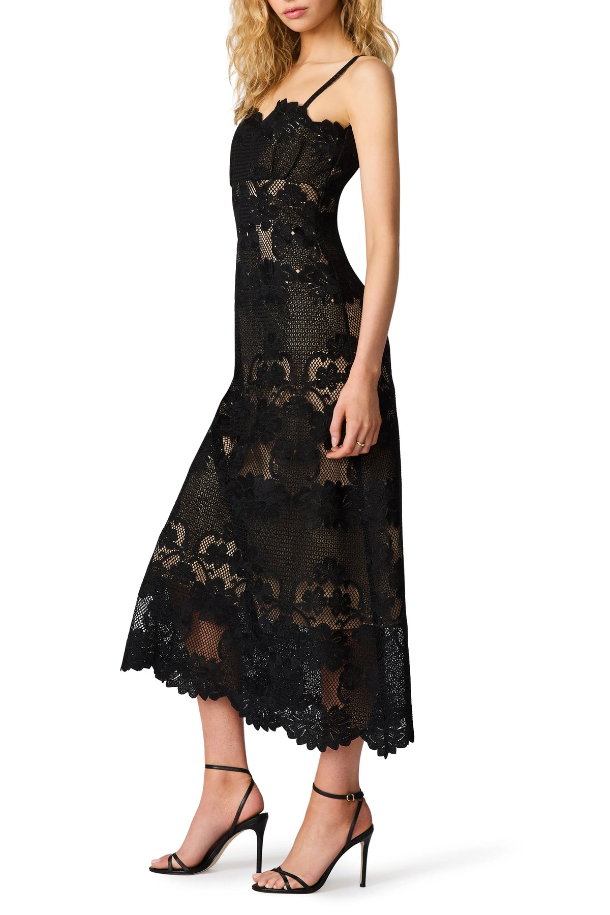 Willow Lace Midi Dress