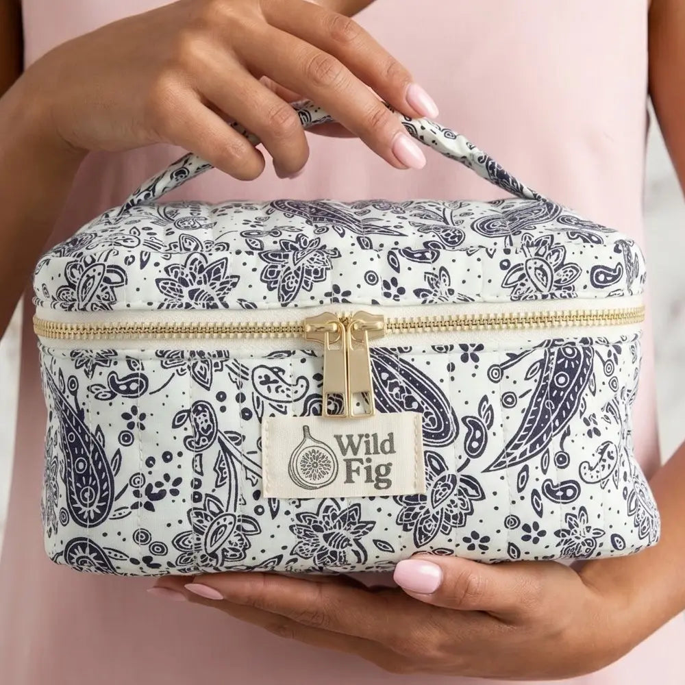 Paisley Pattern Cosmetic Bag