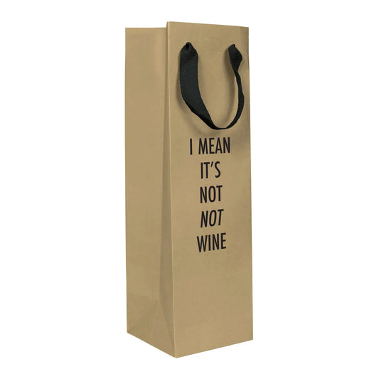 Not Not Wine Gift Bag