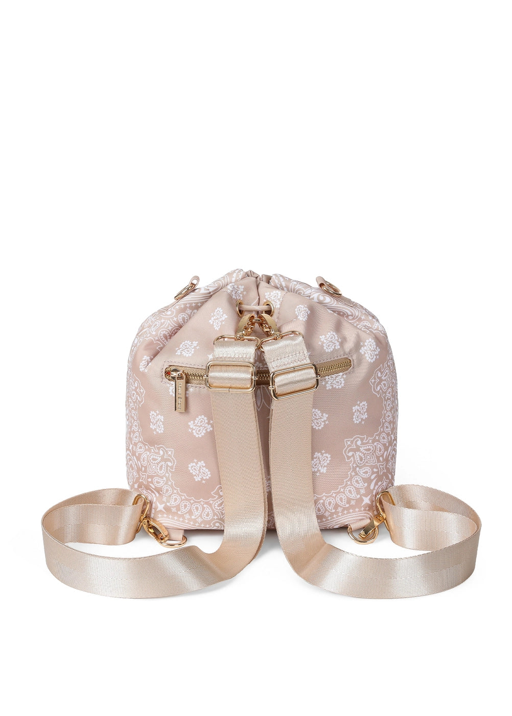 Bandana Print Bucket Bag/Backpack