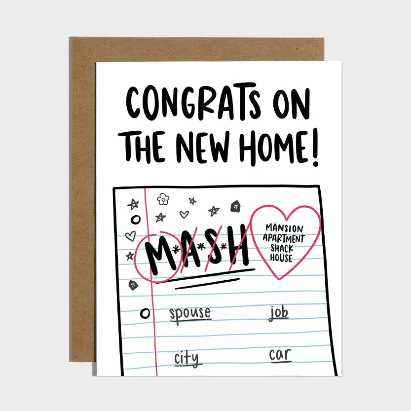 Mash New Home Card