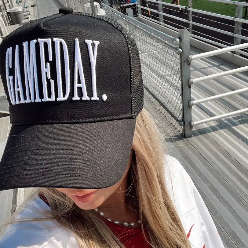 Gameday Embroidered Trucker Hat