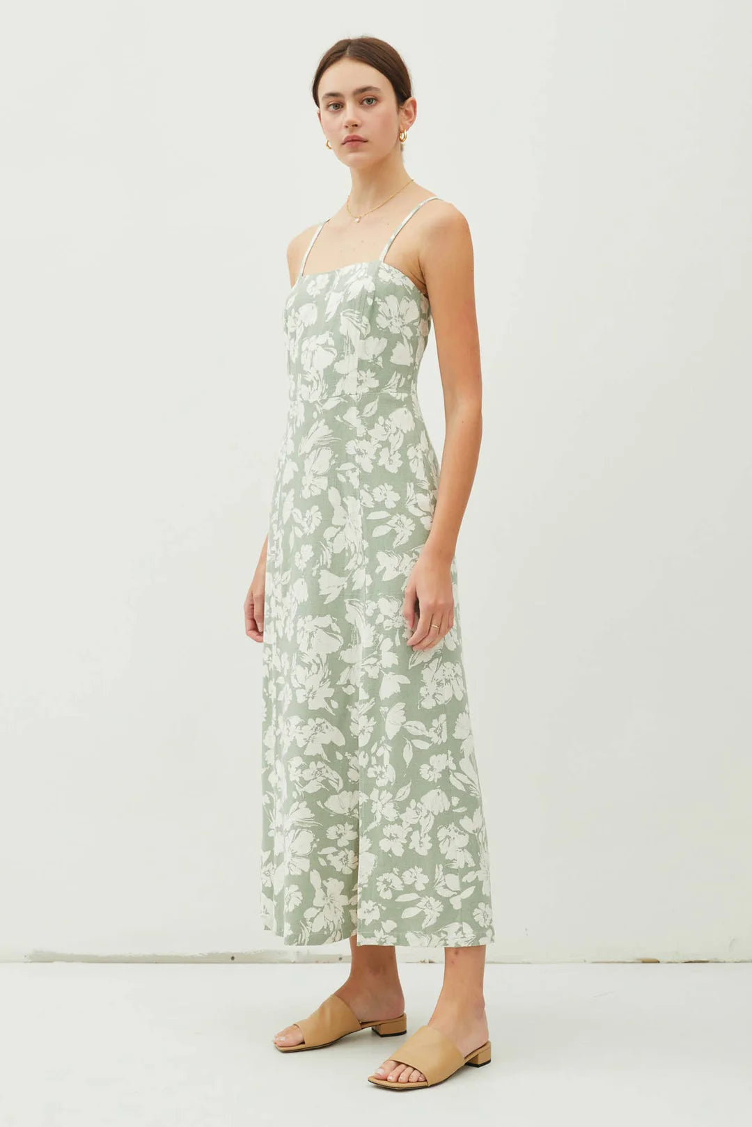 Maia Multi Way Maxi Linen Dress