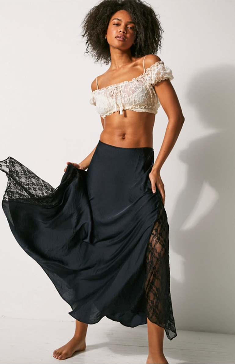 Liliana Slip Lace Skirt