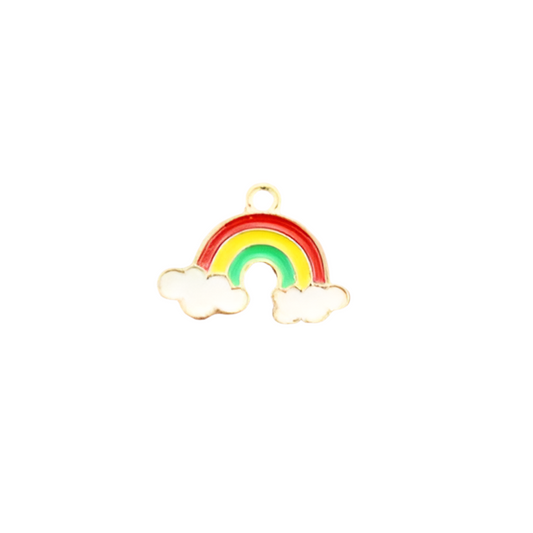Rainbow Enamel Charm