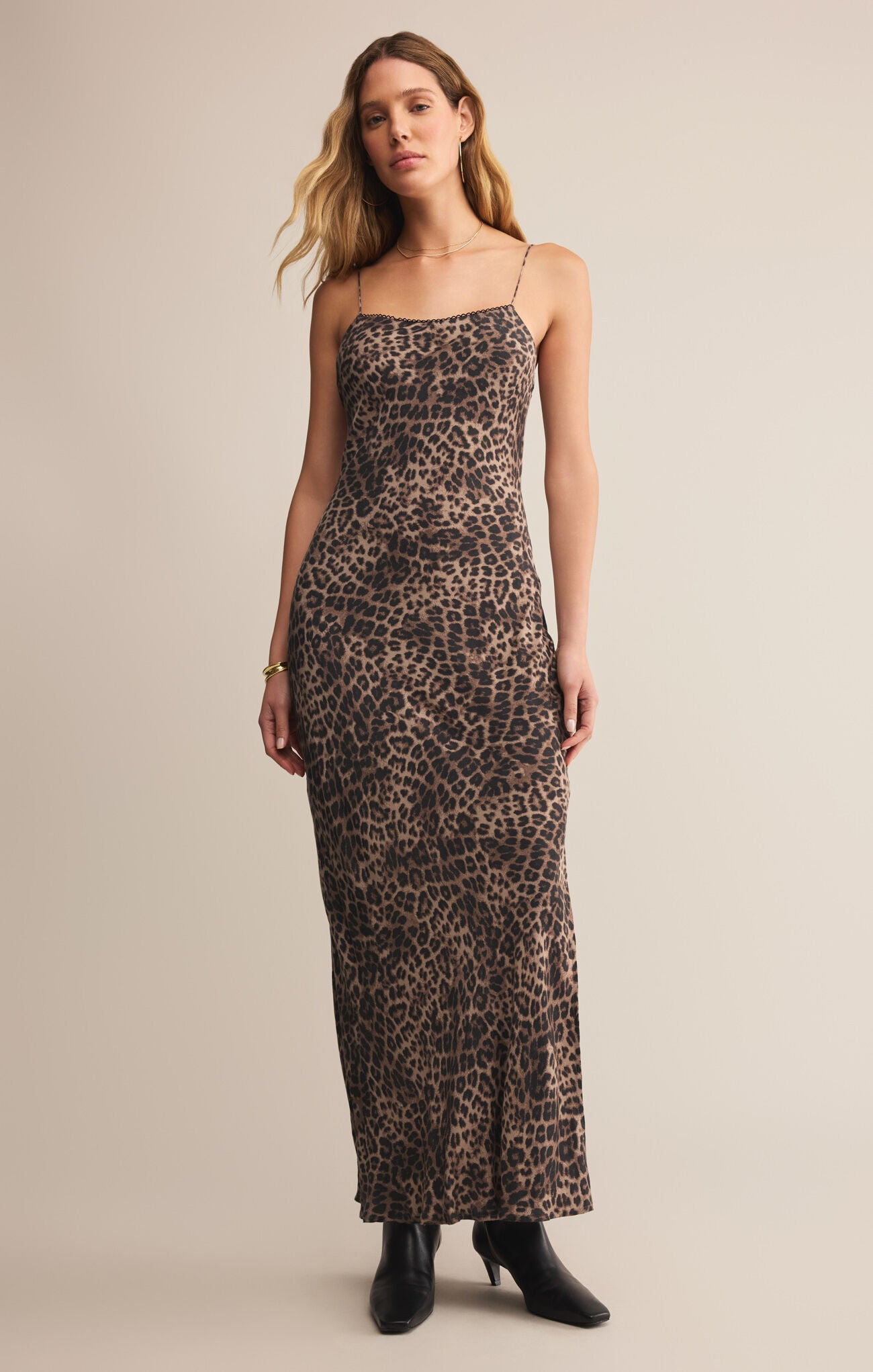 Arizona Leopard Midi Dress