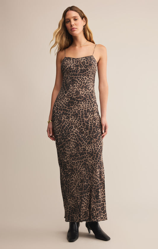 Arizona Leopard Midi Dress