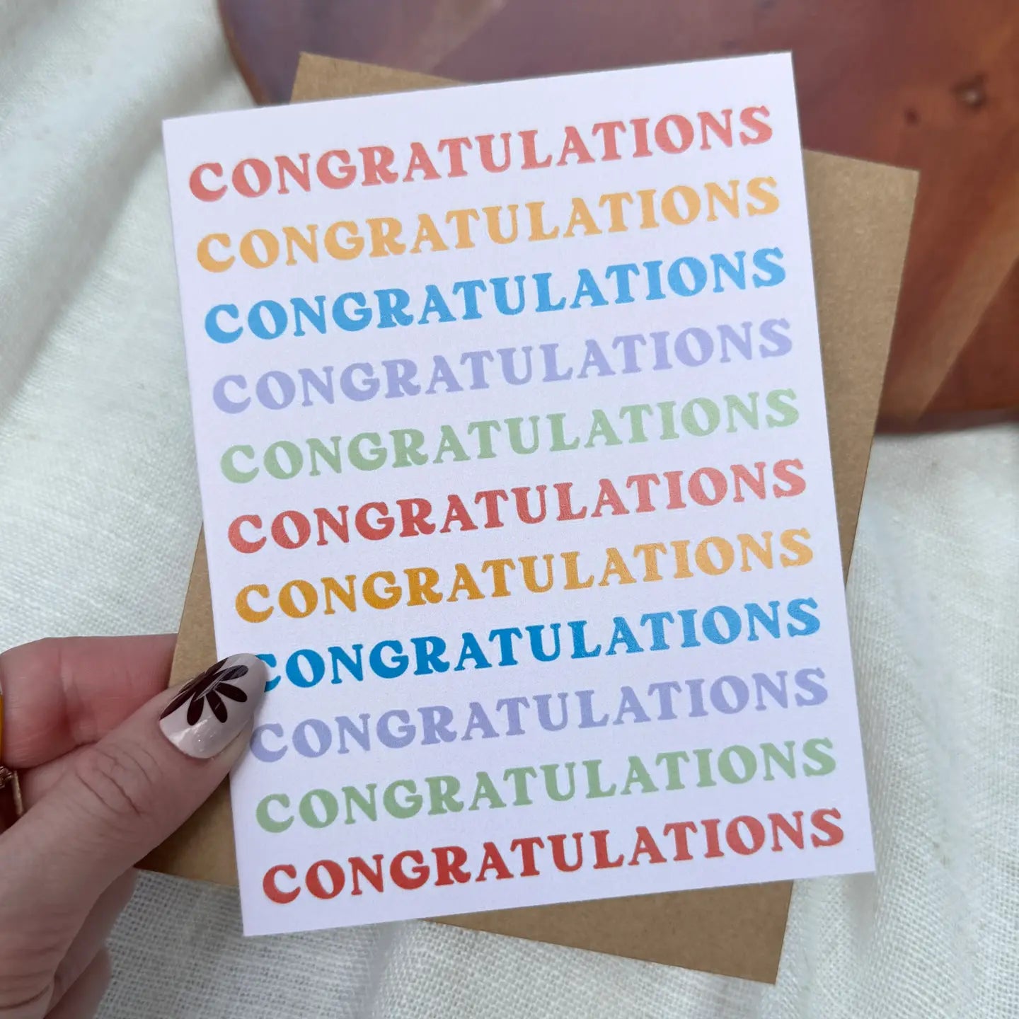 Congratulations Repeat Greeting Card